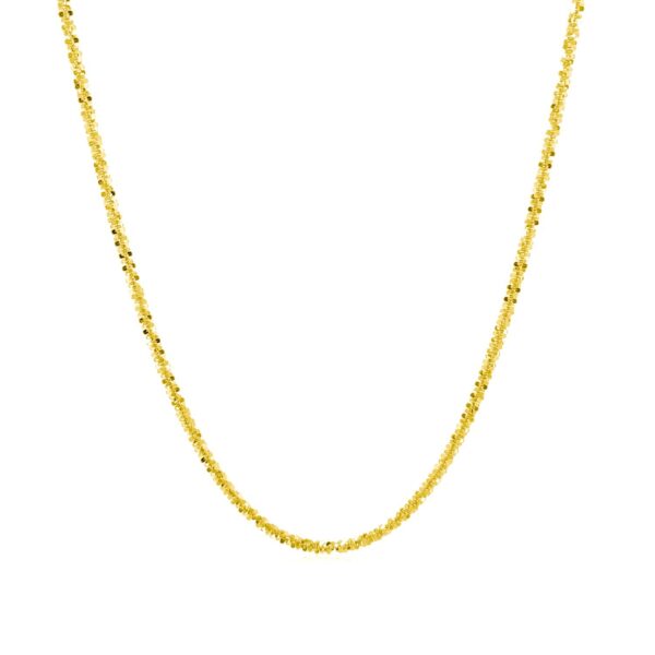14k Yellow Gold Sparkle Chain (1.50 mm) - Image 2