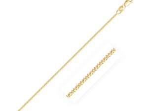 14k Yellow Gold Gourmette Chain (1.40 mm)