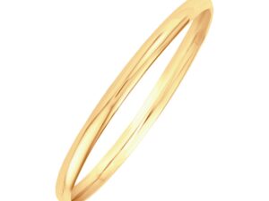 Classic Bangle in 14k Yellow Gold (5.00 mm)