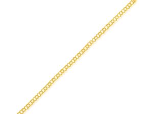 14k Yellow Gold Lite Charm Bracelet (4.00 mm)