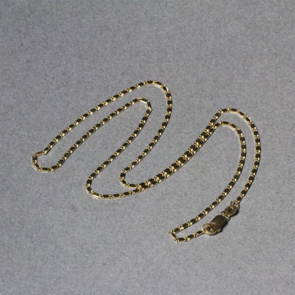 14k Yellow Gold Lumina Pendant Chain (1.00 mm) - Image 5
