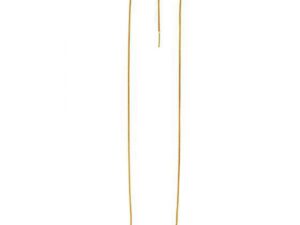 Endless Adjustable Wheat Chain in 14k Yellow Gold (1.10 mm)