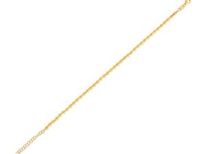 Duo Bead Bracelet in 14K Yellow Gold (3.00mm)