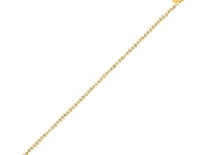 Two Tone Pallina Bead Bracelet in 14K Gold (2.60 mm)