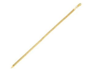14k Yellow Gold Bismark Chain (3.50 mm)