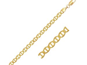 10k Yellow Gold Mariner Link Bracelet (4.50 mm)