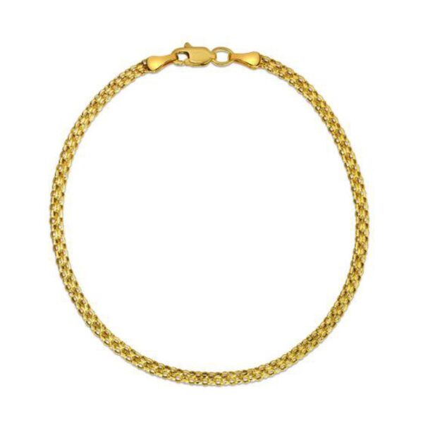 14k Yellow Gold Bismark Bracelet (2.50 mm) - Image 2