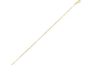 14K Yellow Gold Fine Paperclip Chain (1.2 mm)
