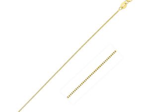 10k Yellow Gold Classic Box Chain (0.45 mm)