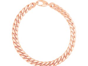 14K Rose Gold Cuban Link Bracelet (5.90 mm)